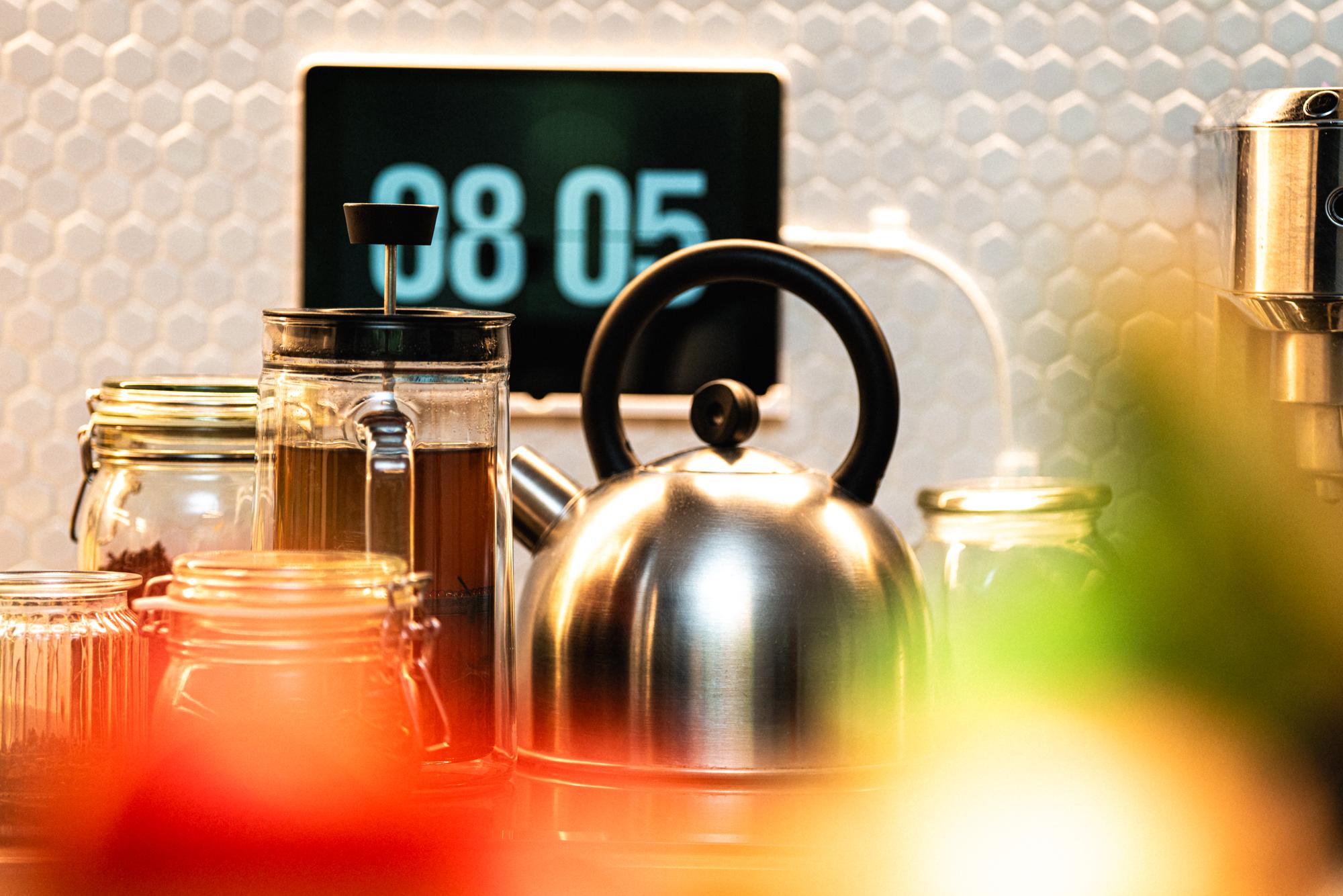 Dettaglio di utensili di precisione e timer